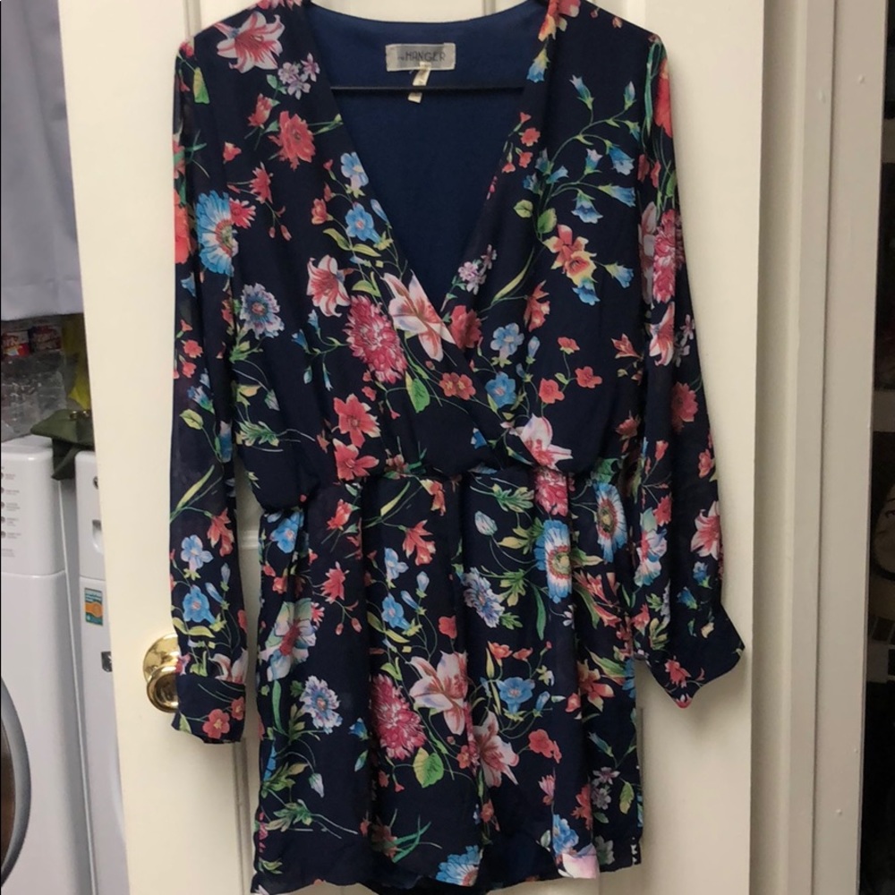 Floral Long-sleeve Romper